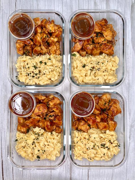 Firecracker Turkey & Rice Bowls - Diana's Delish Dishes Meal Prep Bbq Chicken, Barbecue Chicken Meal Prep, Meal Prep Mac And Cheese, Meal Prep Bowl Ideas, Quick Lunch Meal Prep, Bbq Meal Prep, Bbq Chicken Meal Prep, Bbq Chicken And Rice, Bbq Chicken Mac And Cheese