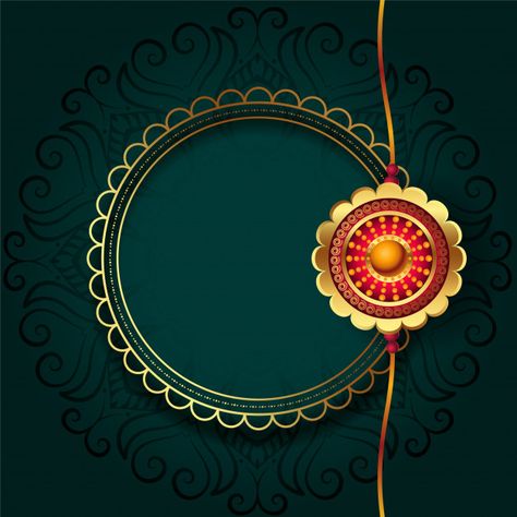 Golden rakhi  for rakha bandhan festival | Free Vector #Freepik #freevector Rakhi Invitation Card, Rakhi Invite Template, Rakshabandhan Background For Editing, Rakhi Poster, Poster Design For School, Rakha Bandhan, Rakhi Wallpaper, Isro India, Raksha Bandhan Cards