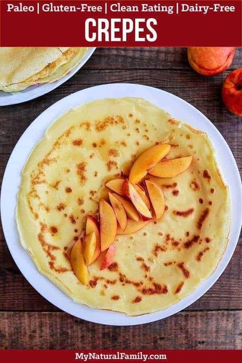 Paleo Crepes Recipe, Quick Paleo Breakfast, Paleo Nutella, Paleo Crepes, Crêpe Recipe, Paleo Breakfasts, Menu Sarapan Sehat, Crepes Recipe, Best Paleo Recipes