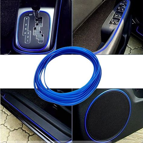 Exterior Moulding, Blue Car Accessories, Car Accessory Gifts, Car Accessories Diy, Cool Car Accessories, Blue Words, Car Accessories For Girls, Decorative Lines, Blue Car