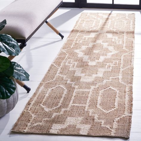 Geometric Runner Rug, Farmhouse Runner Rug, Sisal Area Rugs, Southwestern Rug, Rug Colors, Kitchen Rugs, Natural Fiber Rugs, Kitchen Runner, Handmade Kilim Rugs