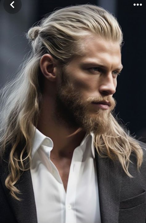 Viking Aesthetic Male, Nordic Men, Blonde Hair Men, Norwegian Men, Warrior Man, Alpha Man, Blonde Hair Styles, Men Blonde Hair, Viking Men