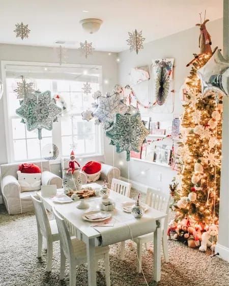 Looking fr playroom Christmas decor inspiration? You'll find great Pottery Barn items. Playroom Christmas Decor, Playroom Christmas, Holiday Hacks, Holiday Hack, Divorce And Kids, The North Pole, Cozy Throw Blanket, Merry Little Christmas, New Years Decorations