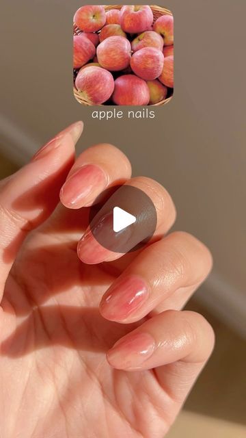 JESSICA VU ⌫ on Instagram: "apple nails tutorial for fall 🍎🍏 inspired by @dvok_official grape skin nails ! this was such a fun design to do 💓 it kinda reminds me of colored pencils 🖍️

products used:
@apresnailofficial light & shadow sheer gel couleur "506 sun kind of way" & "602 pour decisions"
@apresnailofficial cuticle serum "spring steps"" Grape Nails, Apple Nail Art, Apple Nails, Jessica Vu, Pour Decisions, Nails Tutorial, Light Shadow, Skin Nails, Nail Tutorials