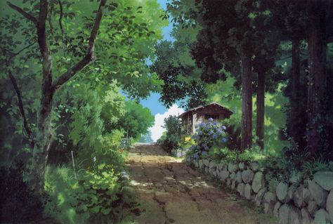 Tags: Scan, Studio Ghibli, Omohide Poro Poro Studio Ghibli Background, Ghibli Artwork, Studio Ghibli Art, Ghibli Movies, Ghibli Art, Animation Background, Hayao Miyazaki, Environment Design, Animation Studio