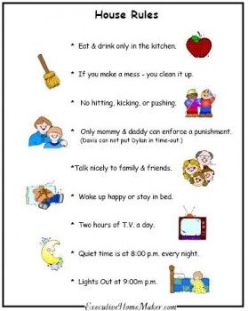 house rules signs printable | To maintain consistency, consider making a list of the house rules ... Kids House Rules, House Rules Sign, Behavior Charts, Rules For Kids, Teacher Binder, Family Rules, Behaviour Chart, Reading Teacher, Reward Chart