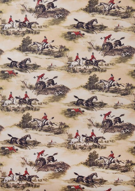 Hunting Scenes | Lewis & Wood Henry Thomas, Hunt Scene, Equestrian Decor, Boot Room, House Art, Animal House, Wallpaper Samples, Traditional House, Hand Coloring