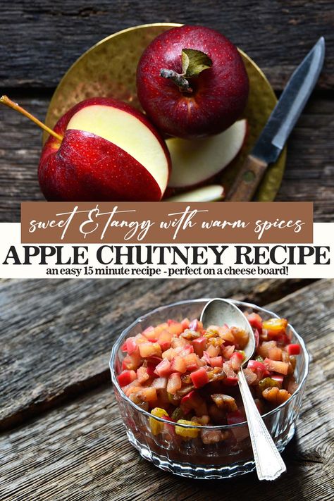 Apple Chutney Pork Tenderloin, Apple Chutney Recipe Pork, Easy Apple Chutney Recipe, Apple Chutney Recipe, Apple Chutney, Apple Hand Pies, Turkey Sandwich, Chicken Breakfast, Cherry Apple