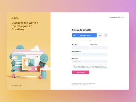 Log In Ui, Login Page Design, Ryan Johnson, Login Screen, Login Design, Ui Website, Website Sign Up, Sign Up Page, Ui Design Website