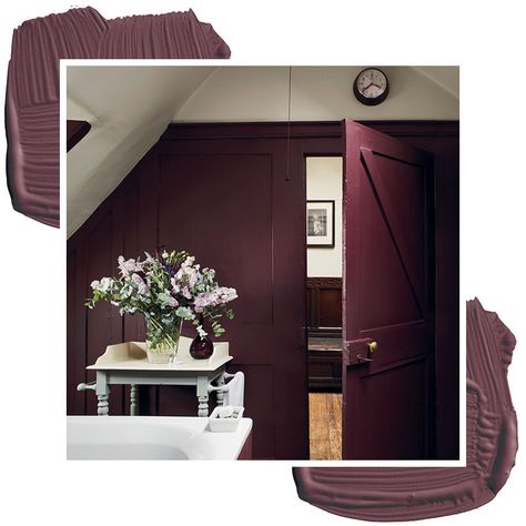 8 Steps To Party-Ready Hair Neutral Wall Colors, Aubergine Colour, French Country Bathroom, Interior Design Pictures, Paint And Paper Library, Interior Design Color, Farrow And Ball, Contemporary Room, Dark Interiors