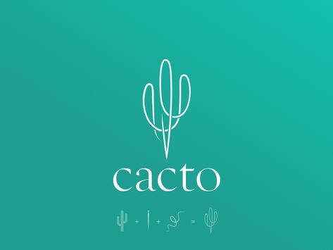 Cactus Logo Design Ideas, Cactus Logo, Ideal Logo, Taco Restaurant, Logo Y, Film Logo, Twitter Design, Marketing Logo, Unique Logo Design