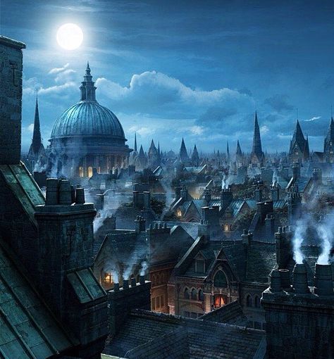 This reminds me of Adarlan from Throne of Glass Straight On Till Morning, Peter Pan 2003, Peter Pan 3, London Rooftops, Peter Pan Art, Kinkade Disney, Second Star To The Right, Feed The Birds, Pan Photo