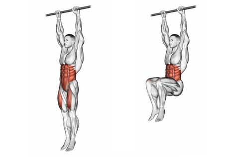 Core Exercises For Men, Best Core Exercises, Lower Back Injury, Exercises For Men, Hanging Leg Raises, Best Core Workouts, Ab Workout Challenge, Ab Workout Men, Flutter Kicks