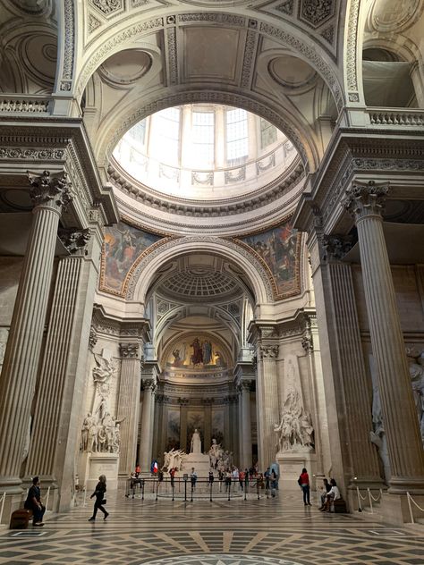 History Subject Aesthetic, Paris Pantheon, Paris Palace, Architecture Famous, Paris Museums, Bank Heist, History Subject, French Travel, Famous Cities