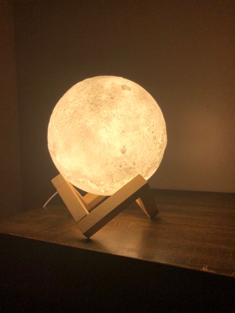 3d Moon, Color Room, Moon Lamp, Moon Light, Diwali Gifts, Lamp For Bedroom, Light And Space, Light Installation, Outdoor Lamp