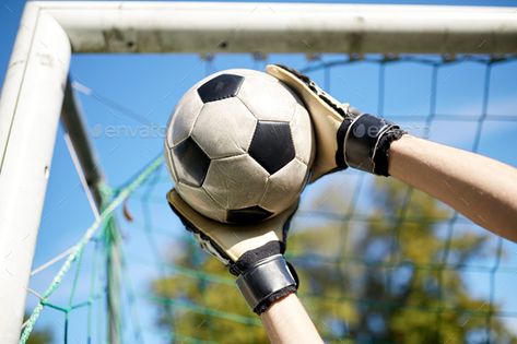 Football Goal, Goalie Gloves, Soccer Photography, Football Photography, Photos Booth, Football Gloves, Professional Soccer, Soccer Goal, Football Equipment