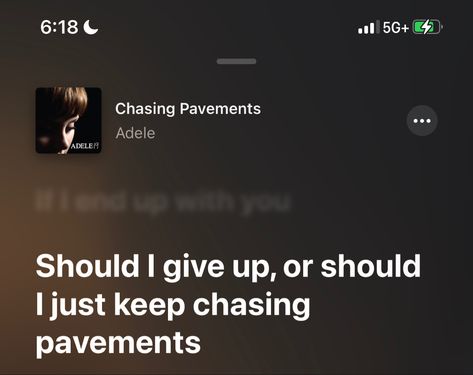 Chasing Pavements Lyrics, Chasing Pavements, Giving Up, Songs, Music, Quick Saves