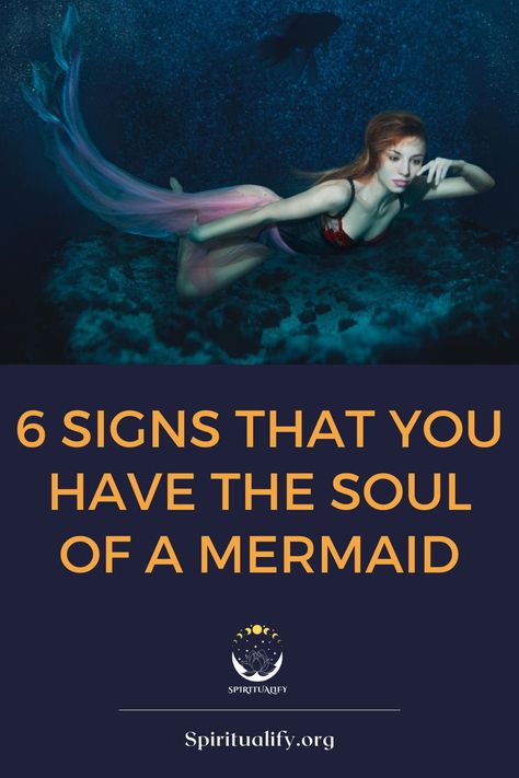 6 Signs That You Have the Soul of a Mermaid Mermaid Soul, Spiritual Lifestyle, Mermaid Aesthetic, A Mermaid, A Child, Make You Feel, The Soul, Mermaid, How Are You Feeling