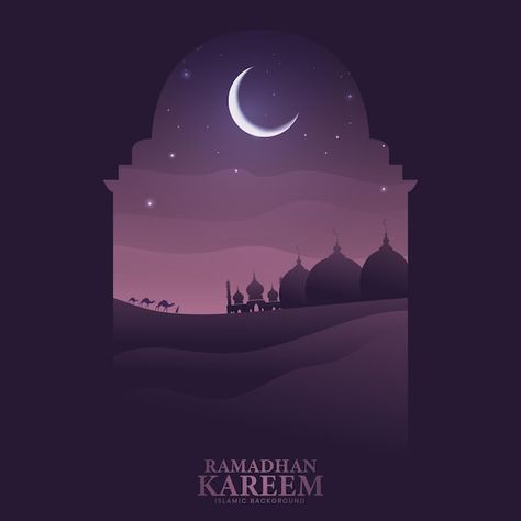 Ramadhan Kareem Poster, Ramadhan Kareem Design, Ramadan Graphic Design, Ramadhan Art, Eid Illustration, Ramadhan Design, Eid Calligraphy, Eid Post, Ramadan Calligraphy