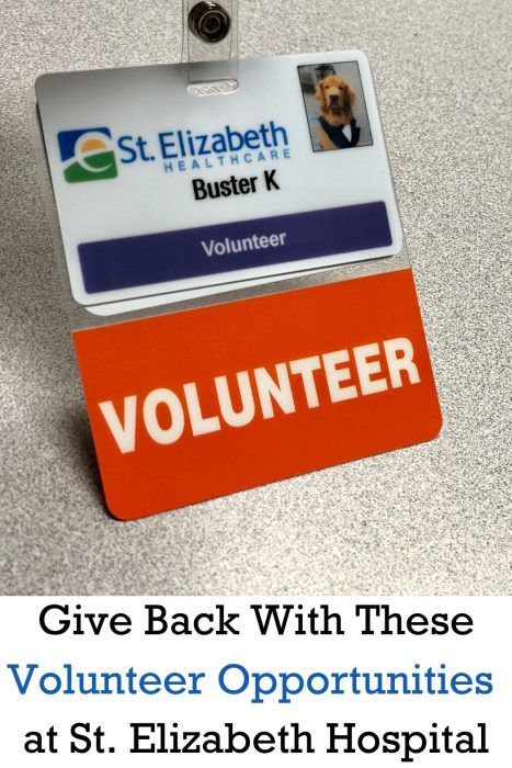 Give Back With These Volunteer Opportunities at St. Elizabeth Hospital Volunteer Hospital, Volunteer Inspiration, Hospital Volunteer, Adventure Mom, School Volunteer, St Elizabeth, Volunteer Gifts, Desk Gifts, Volunteer Appreciation