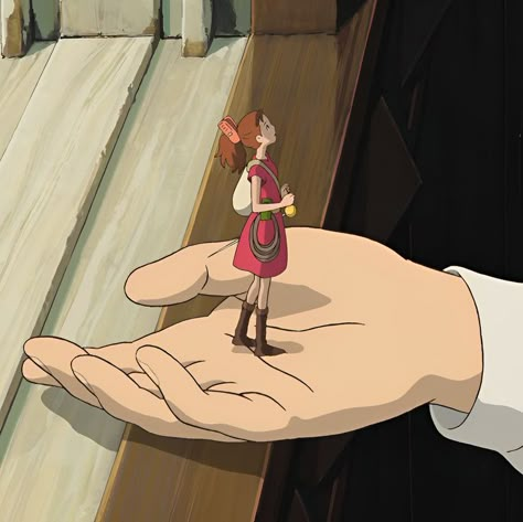 World Of Arrietty, Arietty Ghibli Icon, The Secret World Of Arrietty Aesthetic, Secret World Of Arrietty Aesthetic, Arrietty Tattoo, The Secret Life Of Arrietty, Arrietty Fanart, Studio Ghibli Arrietty, Secret Life Of Arrietty