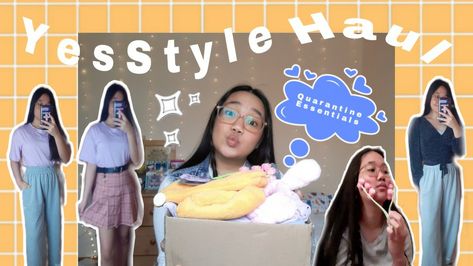 YesStyle Try-on Haul. Cute and affordable items from YesStyle #yesstyle #y2k #yesstyle #haul #tryon #yesstylehaul Try On, Influencer, Cute Outfits