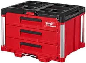 Milwaukee Tool Box, Tool Box Accessories, Marine Grade Plywood, Rolling Tool Box, Milwaukee Packout, Power Tool Storage, Stained Doors, Painting Countertops, Tool Box Storage