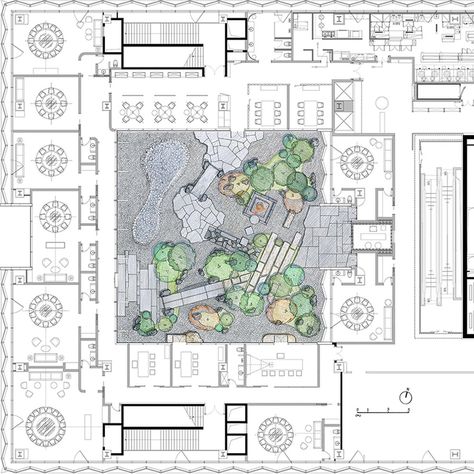 Japanese Zen Garden, Landscape Sketch, Japanese Zen, Landscape Plan, Plan Drawing, Chinese Garden, Different Feelings, Conceptual Design, Site Plan