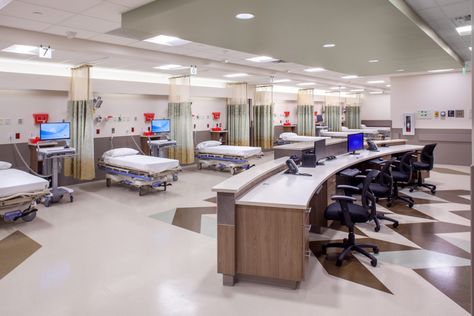 Medical Center Interior, General Hospital Design, Public Hospital Room, Medical Center Architecture, Health Care Center Architecture, Ambulatory Surgery Center Design, Rehabilitation Center Architecture, Hospital Floor Plan, Healthcare Interior Design