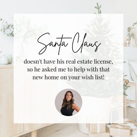 Realtor Captions For Instagram, New Realtor Announcement Social Media, January Real Estate Marketing Ideas, Realtor Social Media Post Ideas, Real Estate Christmas Marketing, December 1st Real Estate, Realtor Holiday Marketing, Funny Realtor Social Media Posts, December Realtor Posts