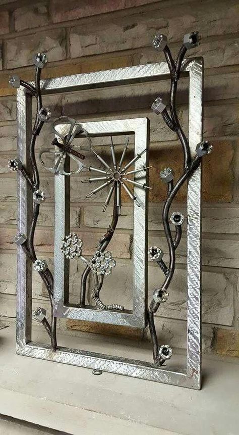 Metal Welding Art, Welding Crafts, Welding Art Projects, Metal Tree Wall Art, Metal Yard Art, Metal Welding, Metal Garden Art, Junk Art, Metal Art Welded