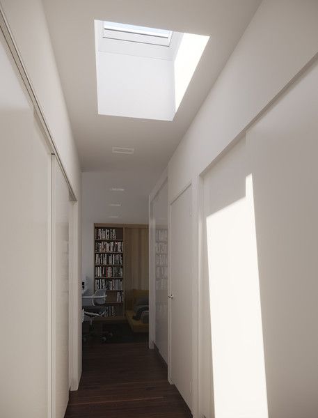 Skylight Hallway, Hallway Skylight, Skylight Design, Sky Lights, St Ives, Home Reno, House Stuff, Old Houses, Reno