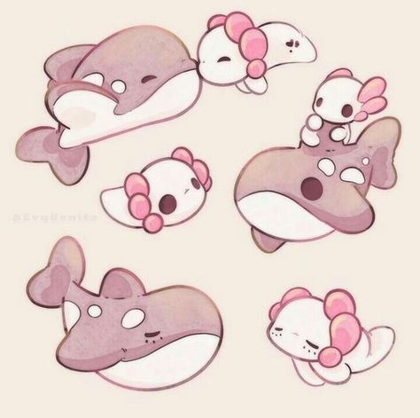 Cute Drawings Of Axolotls, Cute Ocean Creatures, Axolotl Cartoon Drawing, Cute Animal Drawings Kawaii Chibi, Chibi Animal Drawings, Cute Axolotl Art, Kawaii Axolotl Drawing, Cute Axolotl Drawing, Axolotl Aesthetic