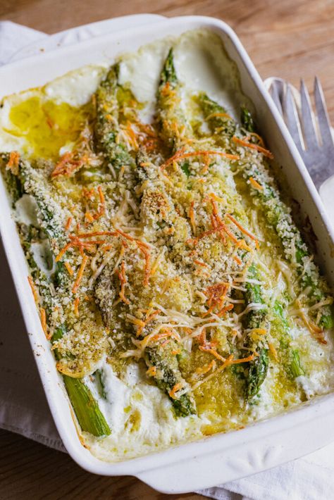 Grocery Ideas, Turkey Brine Recipes, Parmesan Asparagus, Rustic Recipes, Brine Recipe, Asparagus Recipes, Cheesy Garlic Bread, Vegetable Side Dish, Creamy Parmesan