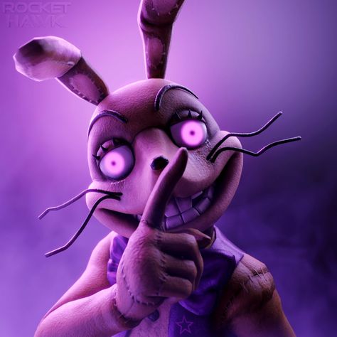 Bonnie Costume, Spring Bonnie, Computer Virus, Help Wanted, William Afton, Five Nights At Freddy's, The Game, Rocket, Purple