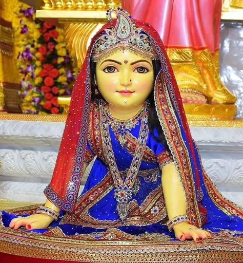 Bal Radha Rani, Baby Radha Krishna, Baby Radha Krishna Images, Shri Radha Krishna, Krishna Pic, Adi Shakti, Hindu Symbols, Pretty Flowers Pictures, Radha Radha