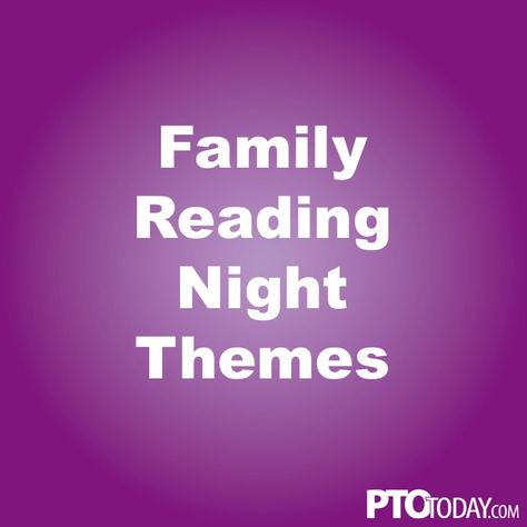 Community member ideas for Family Reading Night! Reading Night Activities, Literacy Night Themes, Family Literacy Night, Pto Today, Read A Thon, Reading Incentives, Reading Night, Math Night, Reading Recovery