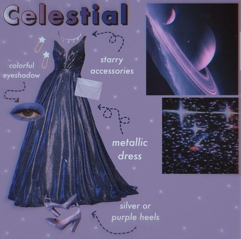 Celestial Prom Dress, Ethereal Aesthetic Outfits, Celestial Dress, Prom Dress Inspo, Theme Dress, Fashion Themes, Prom Dress Inspiration, Dress Aesthetic, Dress Inspo