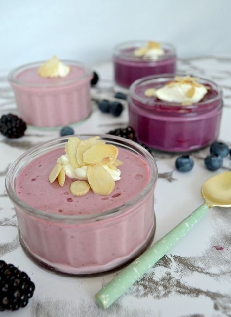 Tofu Desserts, Vegan Mousse, Berry Pudding, Tofu Dessert, Yogic Diet, Gerd Friendly, Work Snacks, Tofu Pudding, Tofu Recipes Vegan