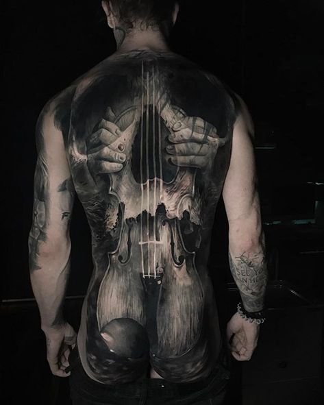 Jack Connolly Backpiece Tattoo, Unique Tattoos For Men, G Tattoo, Full Back Tattoos, Sugar Skull Tattoos, Full Body Tattoo, Dark Tattoo, Tattoo Life, Tattoos Gallery