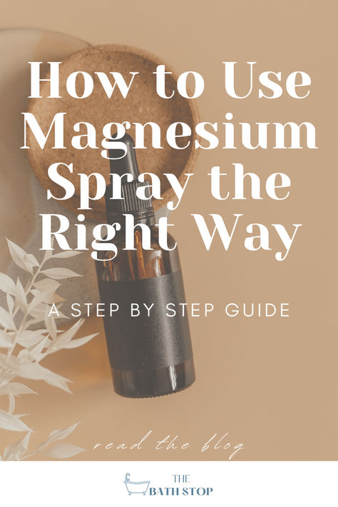 Read the blog to learn how to use magnesium spray the right way, ensuring you are getting all the benefits to adding magnesium to your daily skincare routine. Topical Magnesium Benefits, How To Make Magnesium Spray, Benefits Of Magnesium Spray, Magnesium Spray Benefits, Benefits Of Magnesium, Topical Magnesium, Magnesium Spray, Magnesium Benefits, Daily Skincare Routine