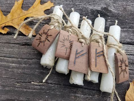 Yule Diy, Blessing Candles, Pagan Christmas, Pagan Yule, Yule Tree, Happy Winter Solstice, Yule Gift, Witch Diy, Witch Craft