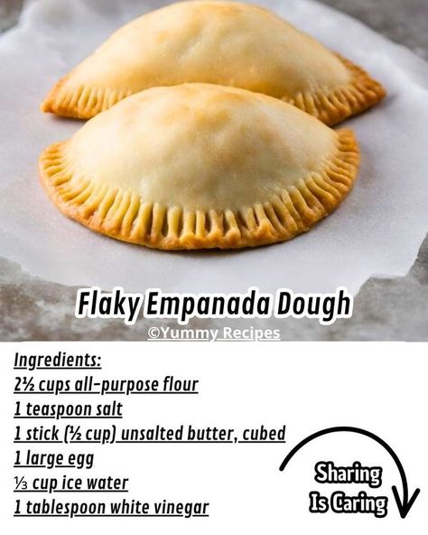 Venezuelan Recipes, Empanada Dough, Hispanic Recipes, Chicken Empanadas, Empanadas Dough, Venezuelan Food, Dough Ingredients, Hispanic Food, Ice Water