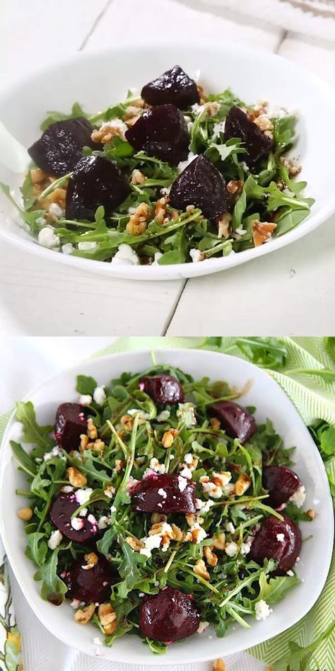 Beet Salad With Arugula, Recipe Using Chicken, Seafood Salad, Noodle Salad, Beet Salad, Light Dinner, A Farmer, Frozen Meals, Easy Delicious