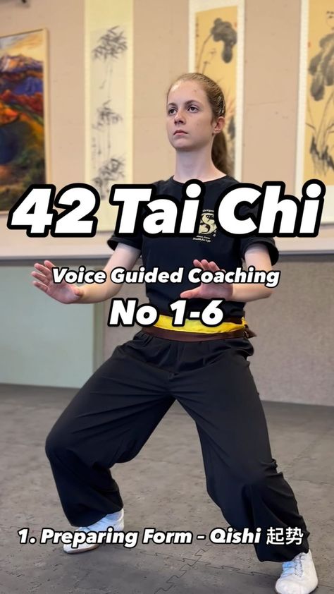 Dao Universe 道宇 | 42 Tai Chi voice guide coaching No 1-6 Tai Chi can be difficult to hold young persons attention and focus for practice,,but as long as they... | Instagram Tai Chi Moves, Tia Chi, Tai Chi For Beginners, Mental Health Inspiration, Tai Chi Exercise, Time And Patience, Tai Chi Qigong, Gym Workouts For Men, Chi Kung