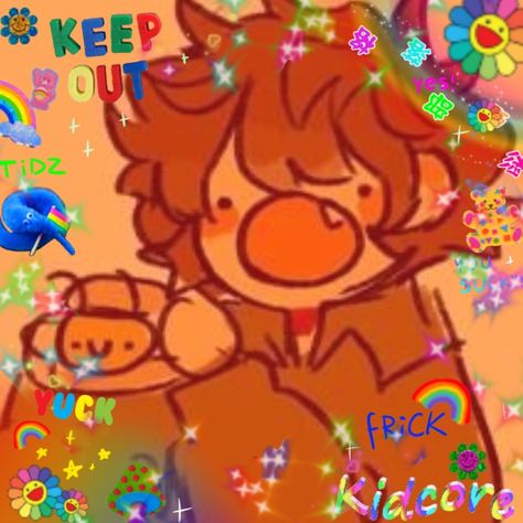 Kidcore Pfp, Kid Core, Not Mine, Art