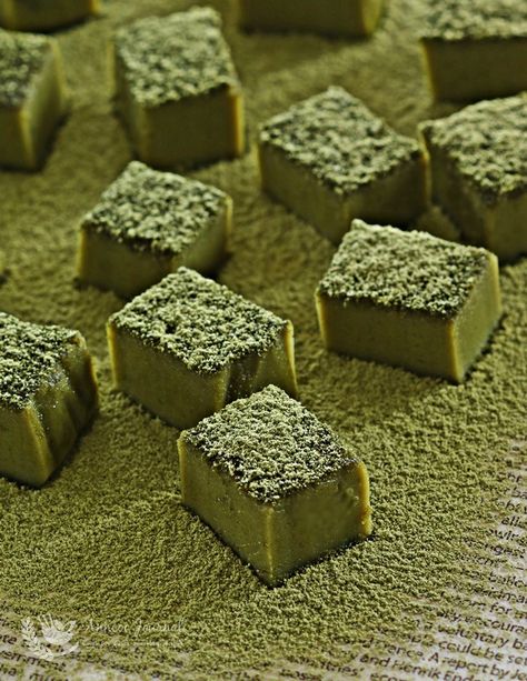 http://www.anncoojournal.com/2016/10/matcha-brownies.html/matcha-brownies-004a Truffle Brownies, Forest Temple, Matcha Brownies, Matcha Green Tea Recipes, Green Desserts, Matcha Cake, Matcha Chocolate, Matcha Tea Powder, Green Tea Recipes