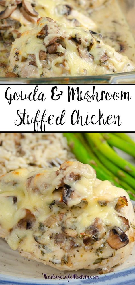 Gouda Dinner Recipes, Dinner Recipes With Gouda Cheese, Chicken With Gruyere Cheese, Chicken Gouda Recipe, Recipes With Gouda Cheese Dinners, Chicken And Gouda Recipes, Chicken With Gouda Cheese Recipe, Recipes With Smoked Gouda Cheese, Recipes Using Gouda Cheese