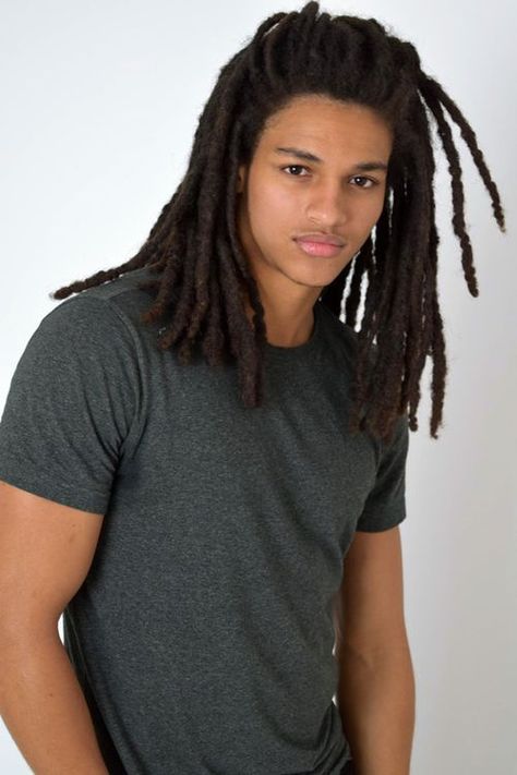 Black male model dreads Hair Malcolm Evans, Man With Dreadlocks, Mens Twists Hairstyles, Dread Hairstyles For Men, Male Hairstyles, Black Male Models, Dreadlock Hairstyles For Men, Black Men Haircuts, Dreads Styles