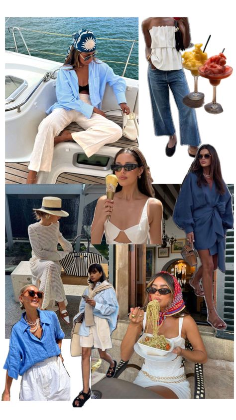 Hamptons Aesthetic Outfits, Hamptons Fashion, Hamptons Aesthetic, Italian Summer Outfits, Hamptons Summer, Elevated Fashion, Spring Break Outfit, Vacay Outfits, Vacation Mood